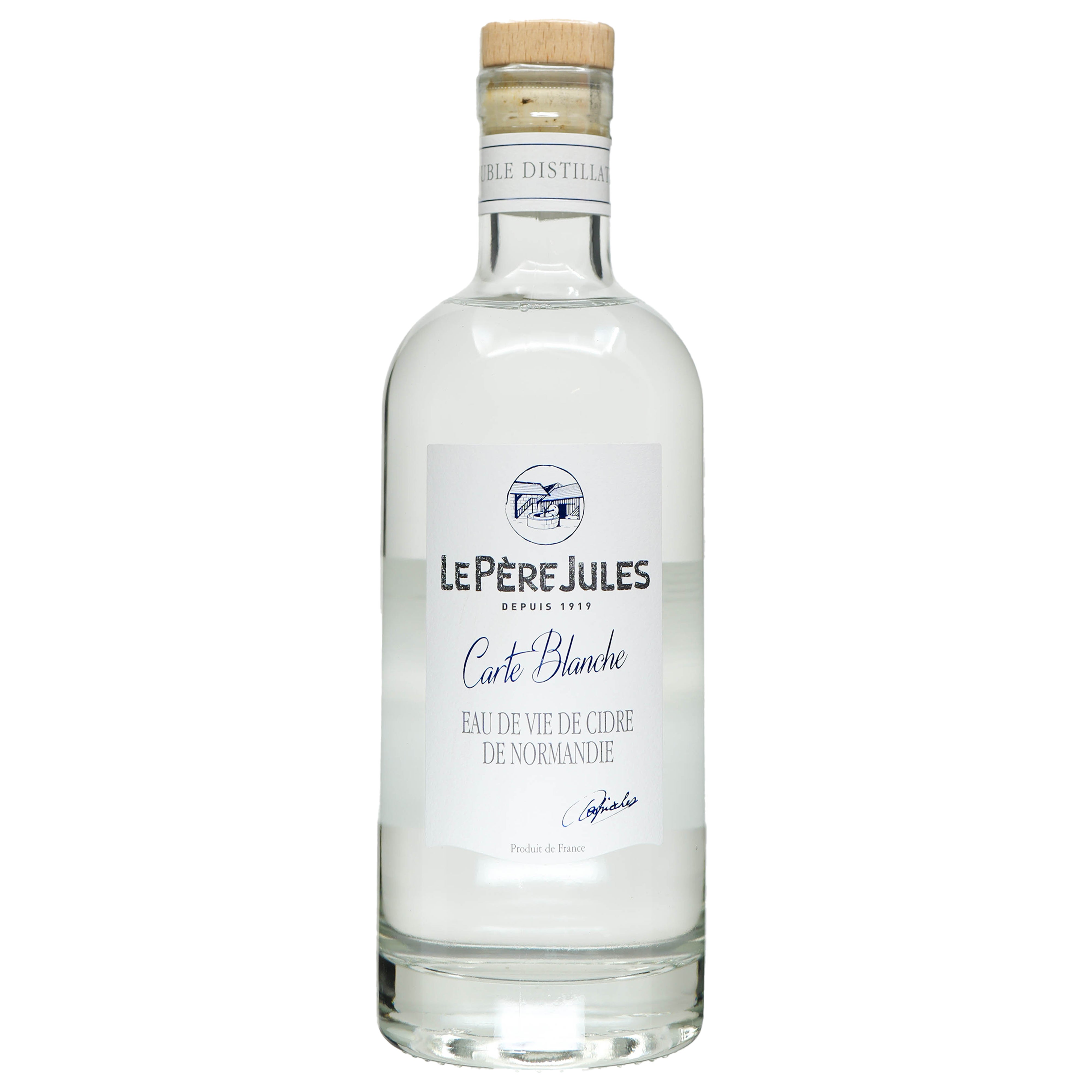 ブランデー BeauPaysage Eau de vie de vin 500ml carte-blanche-eau-de-vie-700ml